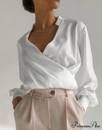 V-NECK SHIRT - TIARA image 2