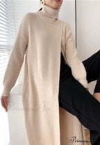 VERA LONG KNIT TOP - Black image 4