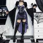 Victoria Velvet A-line Lace Midi Dress image 6