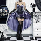 Victoria Velvet A-line Lace Midi Dress image 3