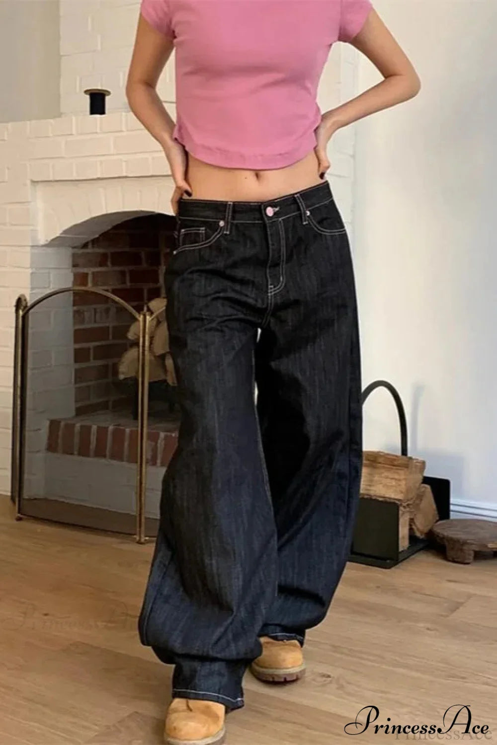 Vintage 90s Baggy Harajuku Jeans image 2