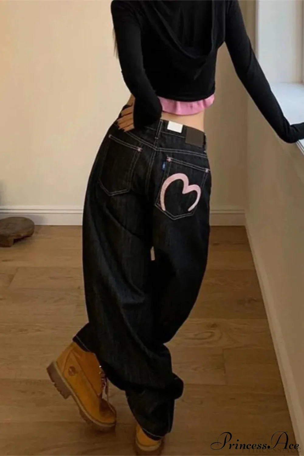 Vintage 90s Baggy Harajuku Jeans image 4