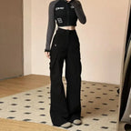 Vintage American Cargo High Waist Pants image 4
