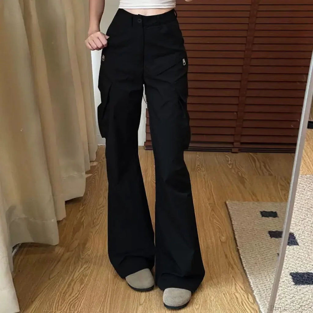Vintage American Cargo High Waist Pants image 6