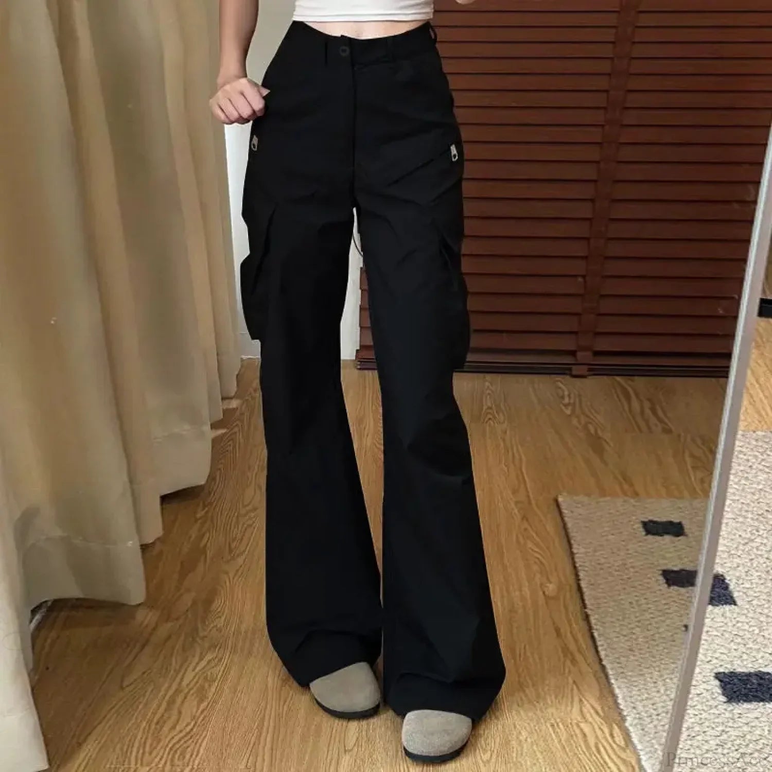 Vintage American Cargo High Waist Pants image 6
