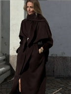 Vintage Brown Wool Blends coat image 1