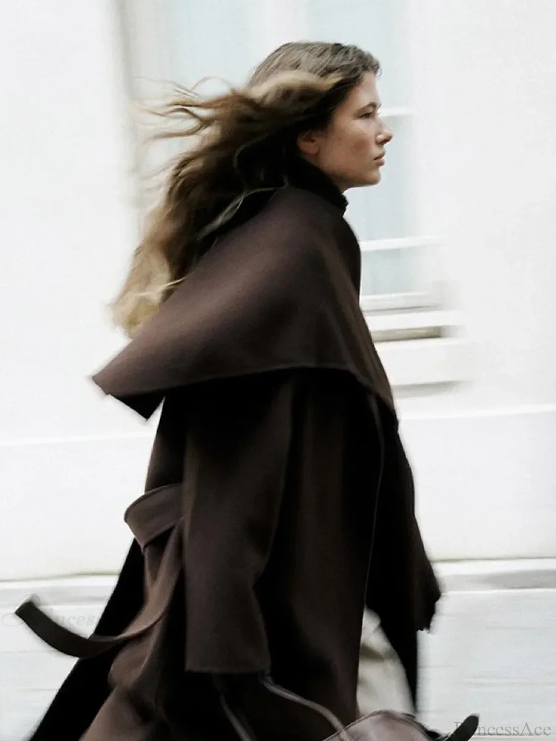 Vintage Brown Wool Blends coat image 5