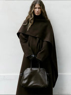 Vintage Brown Wool Blends coat image 6