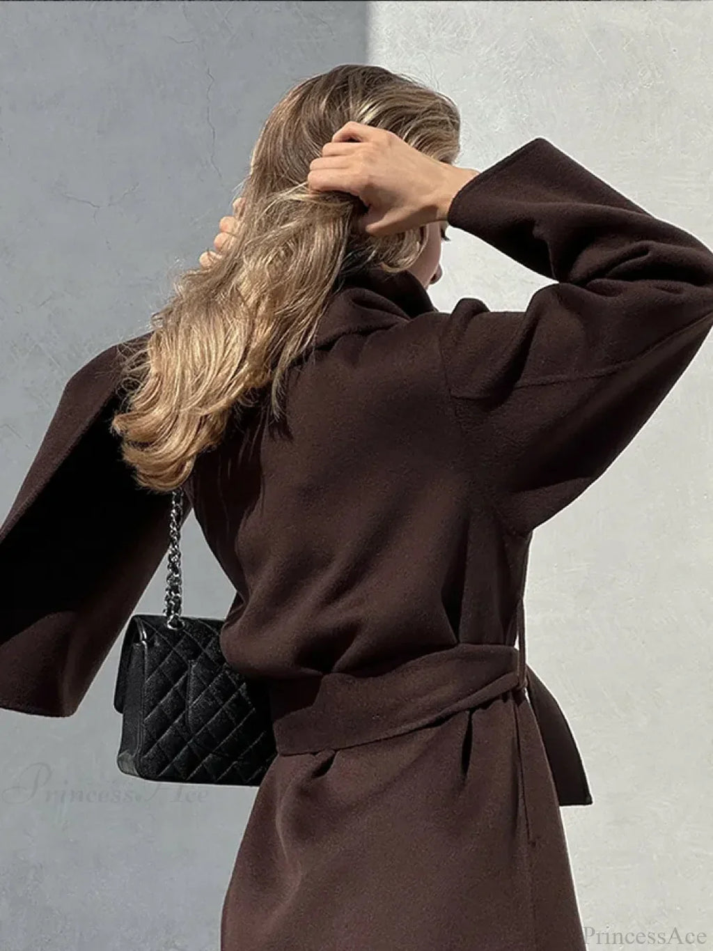 Vintage Brown Wool Blends coat image 3