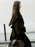 Vintage Brown Wool Blends coat image 4