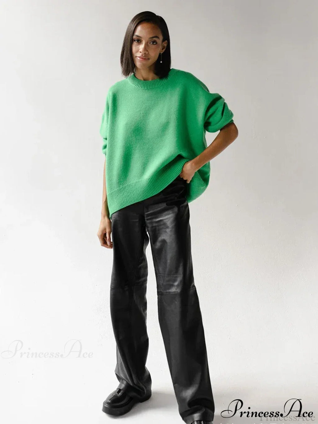 Vintage Casual Cozy Stylish Autumnal Streetwear Warm Long Sleeve Sweater image 3