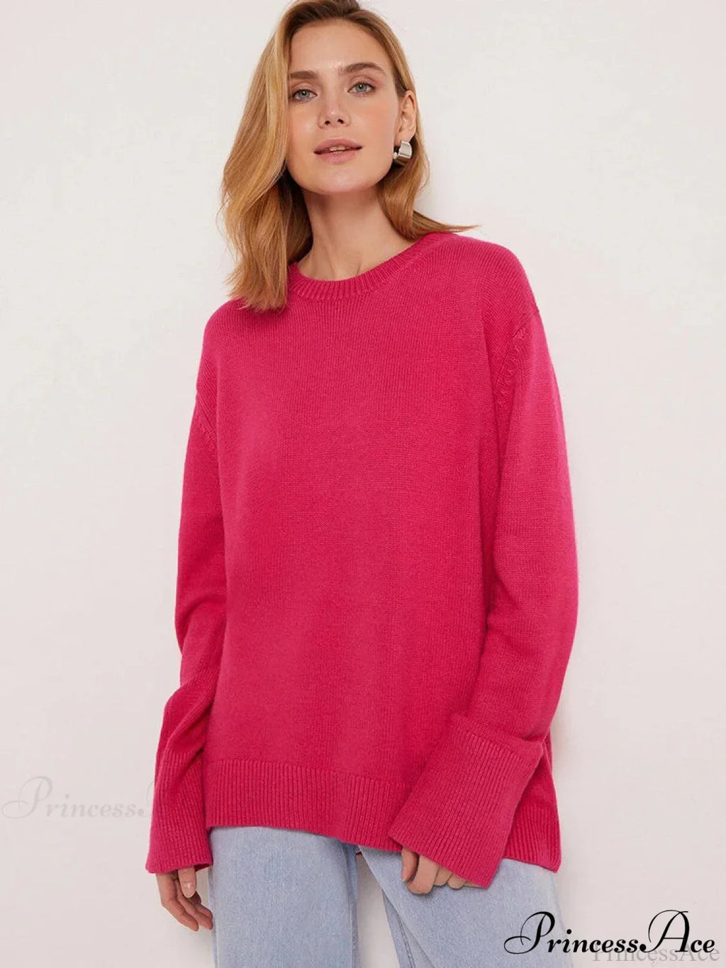 Vintage Casual Cozy Stylish Autumnal Streetwear Warm Long Sleeve Sweater image 5