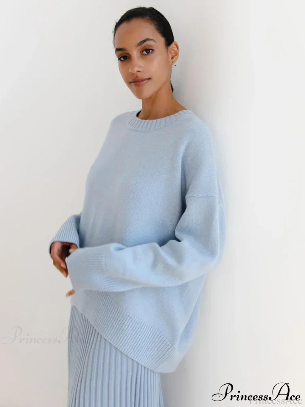Vintage Casual Cozy Stylish Autumnal Streetwear Warm Long Sleeve Sweater image 1