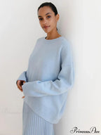 Vintage Casual Cozy Stylish Autumnal Streetwear Warm Long Sleeve Sweater image 1