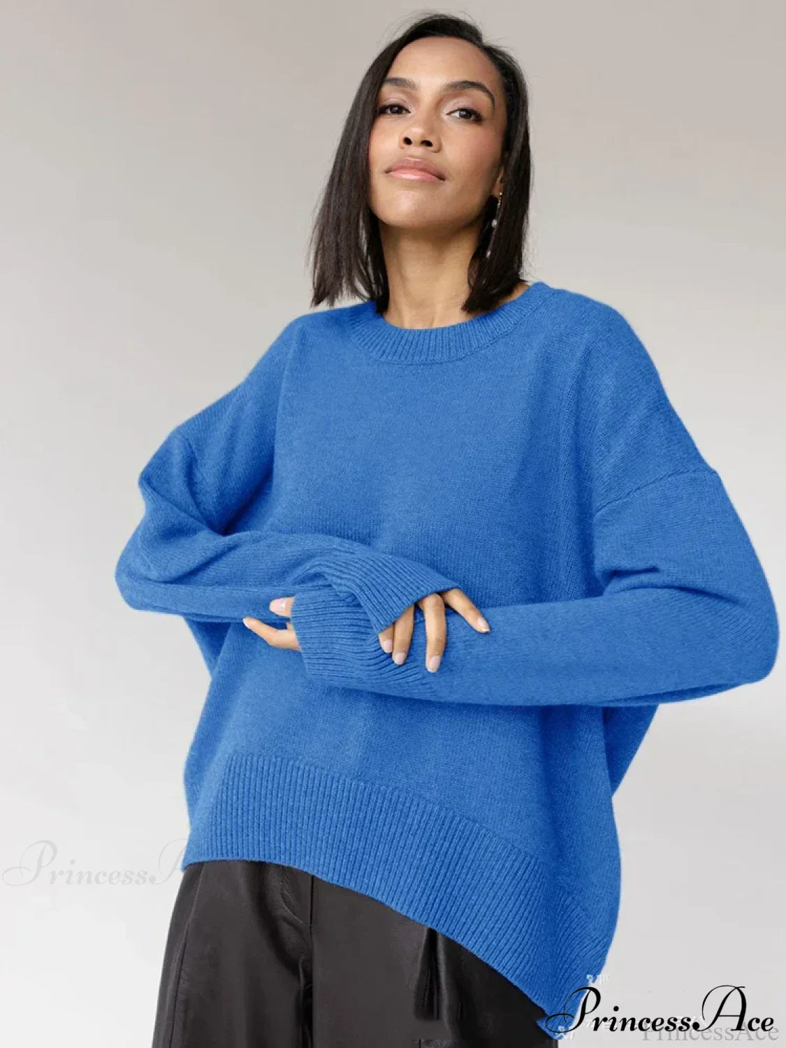 Vintage Casual Cozy Stylish Autumnal Streetwear Warm Long Sleeve Sweater image 4