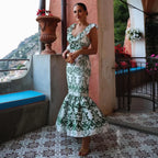 Vintage Cotton Floral Boho Dress image 3