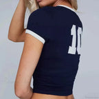 Vintage Crop Top T-shirt image 4