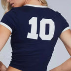 Vintage Crop Top T-shirt image 2