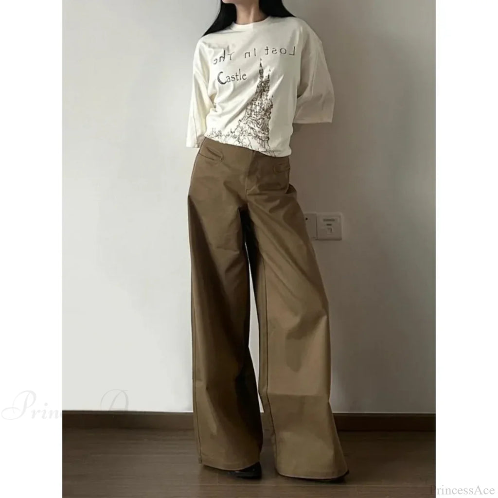 Vintage Denim Wide Leg Pants image 4