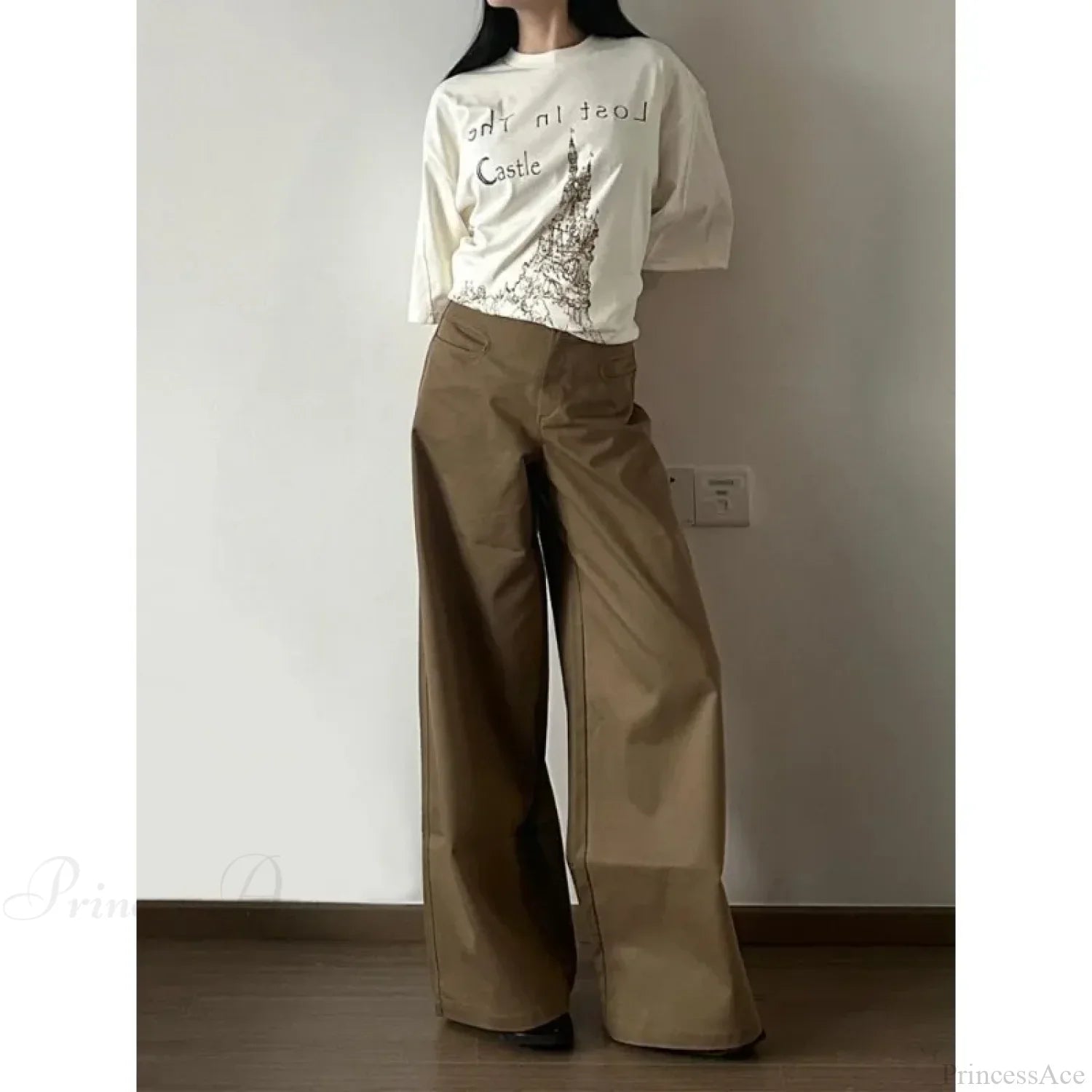 Vintage Denim Wide Leg Pants image 4