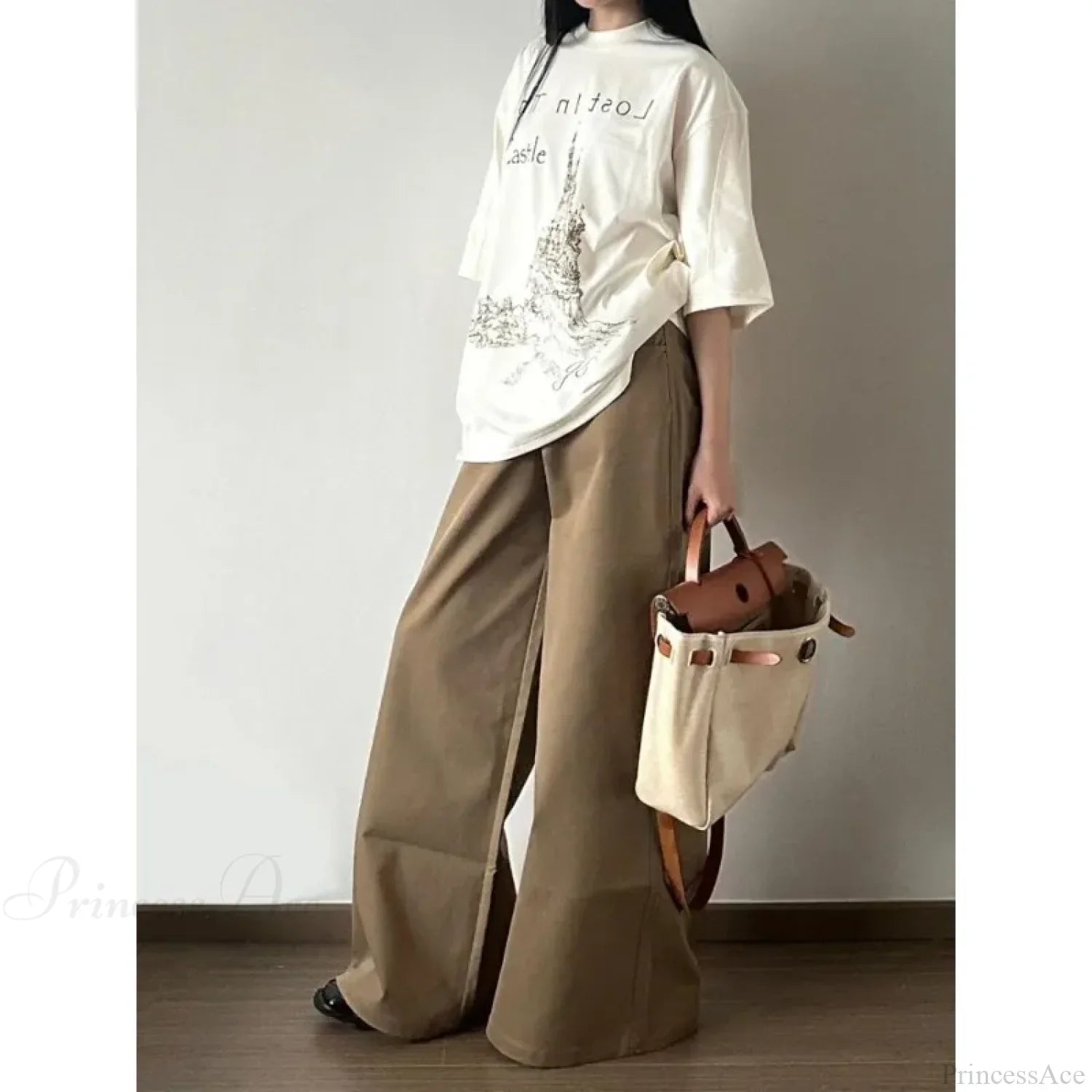 Vintage Denim Wide Leg Pants image 3