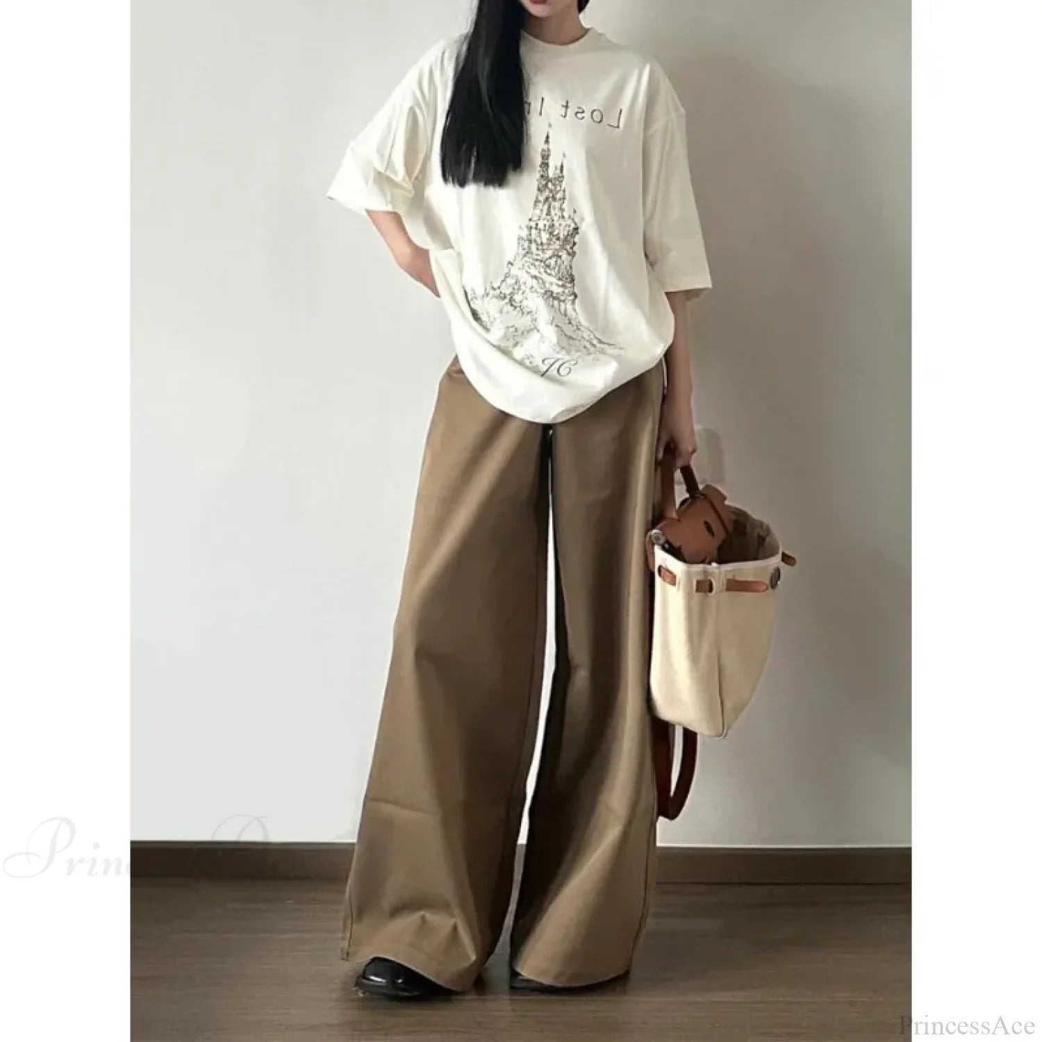 Vintage Denim Wide Leg Pants image 2
