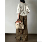 Vintage Denim Wide Leg Pants image 5