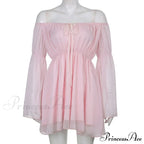 Vintage Flare Sleeve Party Bandage Mini Dress image 12