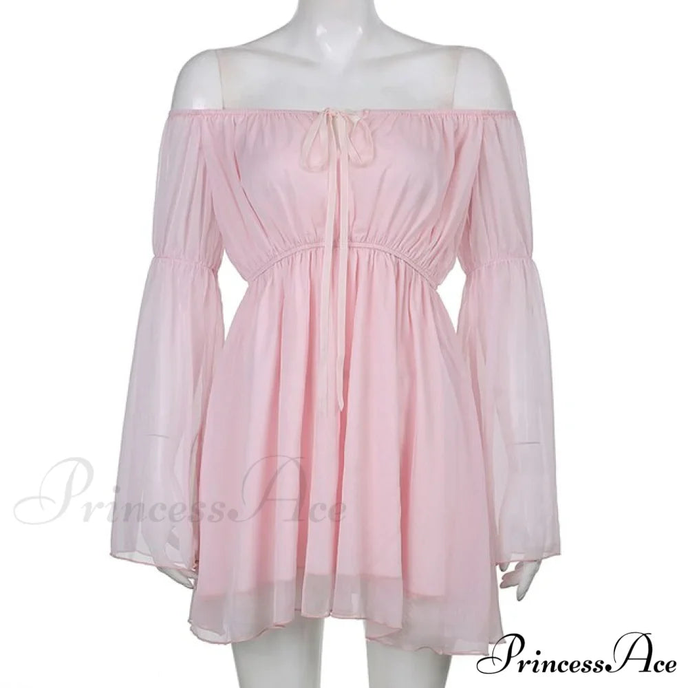 Vintage Flare Sleeve Party Bandage Mini Dress image 12