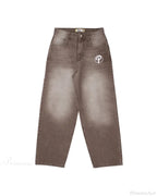 Vintage Gothic Cross Wings Stitched Pants image 22