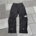 Vintage Gothic Skull Embroidered Trouser image 6