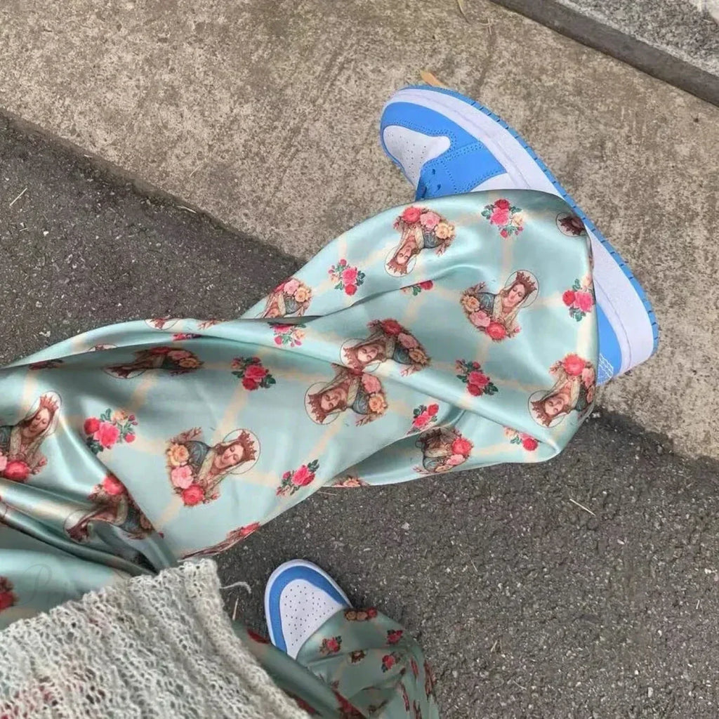 Vintage Harajuku Casual Straight Pant image 3