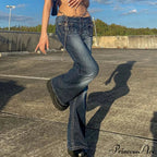 Vintage High Waist Street Shot Y2K Jeans image 1