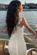 Vintage Lace Off-Shoulder Strap Party Dress image 5