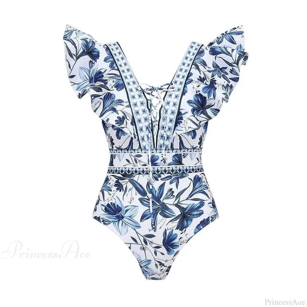 Vintage Printed Sarong Two Piece Set image 10