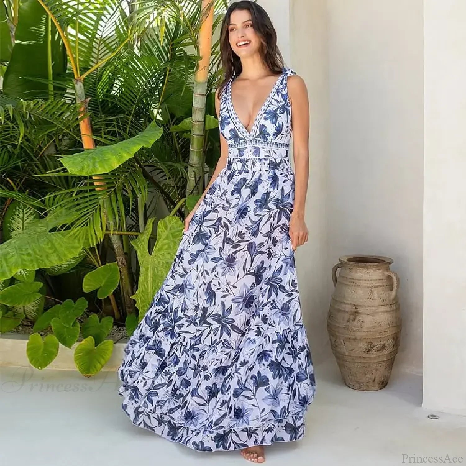 Vintage Printed Sarong Two Piece Set image 1
