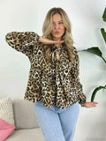 Vintage Puff Sleeve Bow Button Blouse image 6