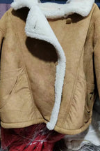 Vintage Sherpa Loose Warm Coat image 4