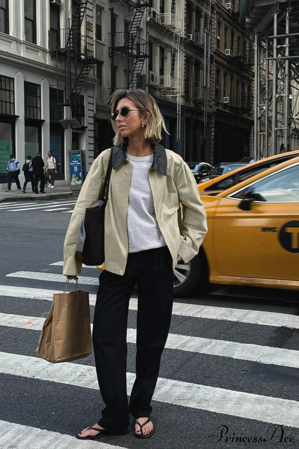 Vintage Shirt Style Trench Coat image 4