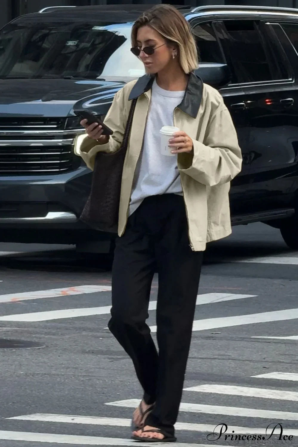 Vintage Shirt Style Trench Coat image 3