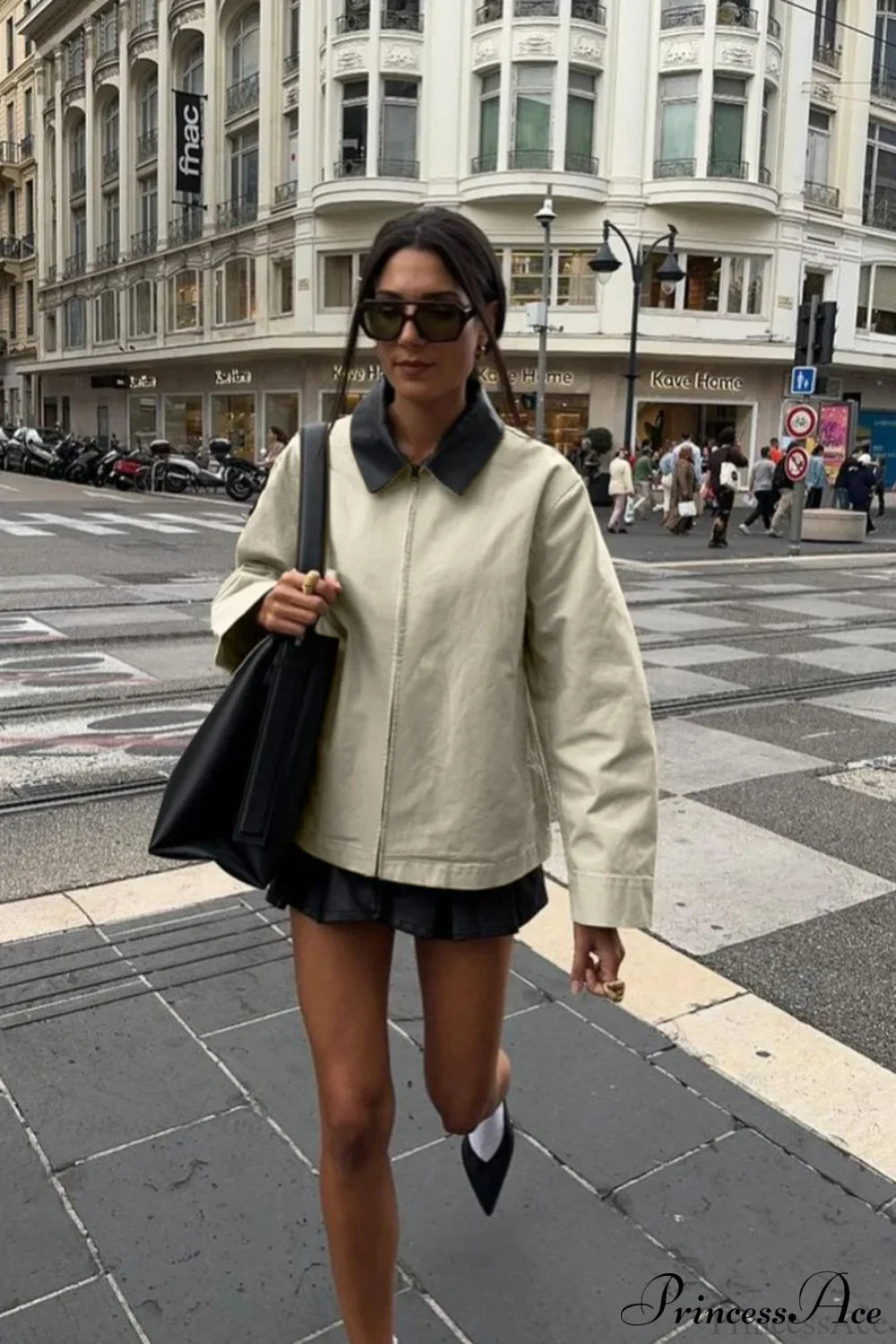 Vintage Shirt Style Trench Coat image 1