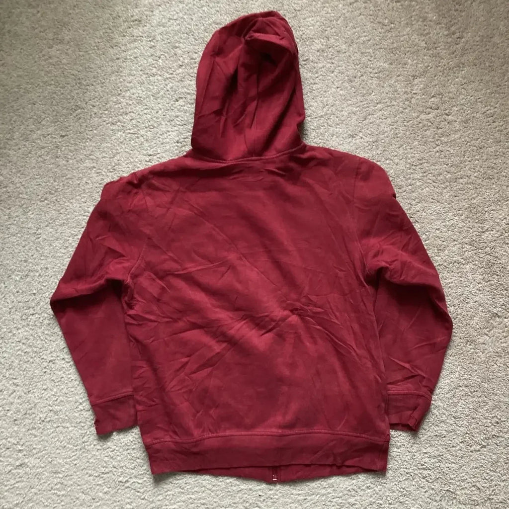Vintage Skull Wing Zip Up Hoodie image 3