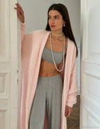 Vintage Solid Fluffy Warm Oversized Cardigan image 2