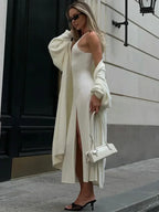 Vintage Solid Fluffy Warm Oversized Cardigan image 6