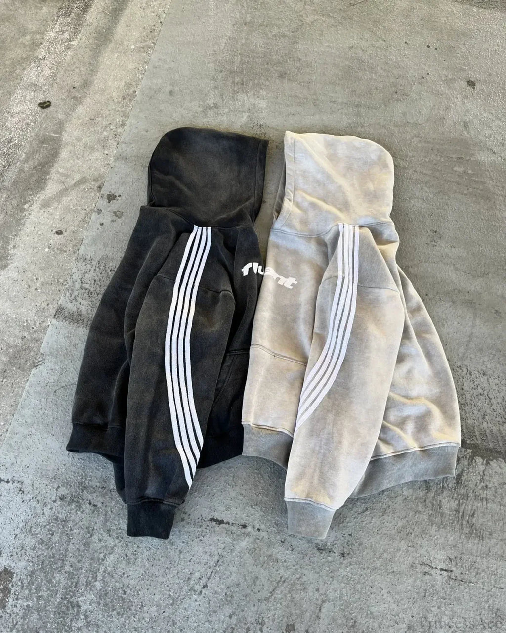 Vintage Stripe Graphic Pullover Hoodie image 3