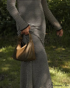Vintage Striped Tie Beachwear Maxi Dress image 3