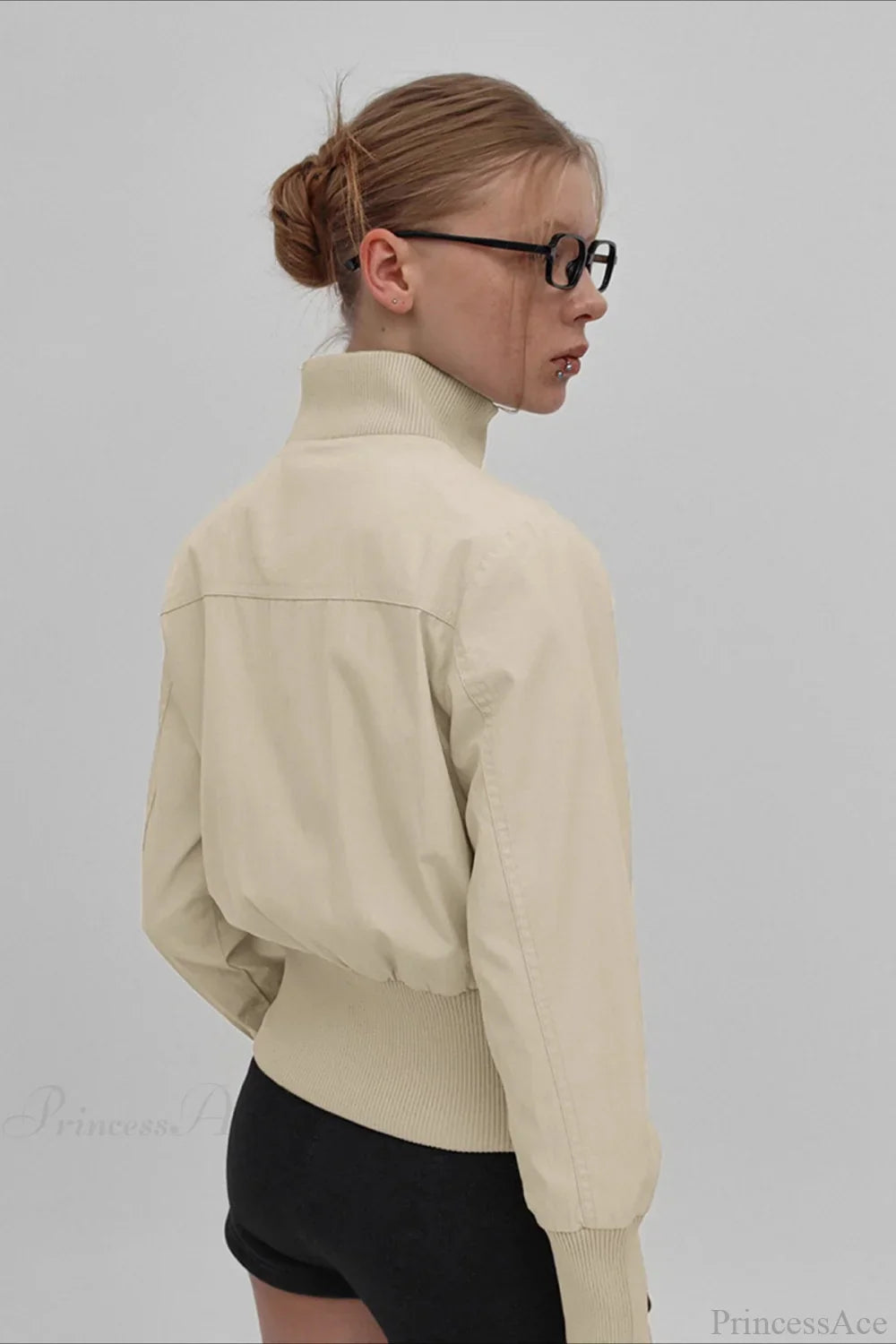 Vintage Utility Ribbed Pockets Jacket image 2