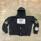 Vintage Wash Zip Up Hoodie image 7