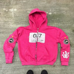 Vintage Wash Zip Up Hoodie image 3