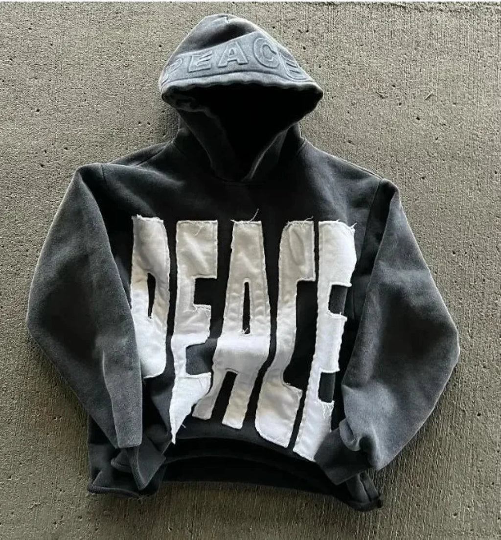 Vintage Y2K Gothic Printed Zipper Hoodie image 9